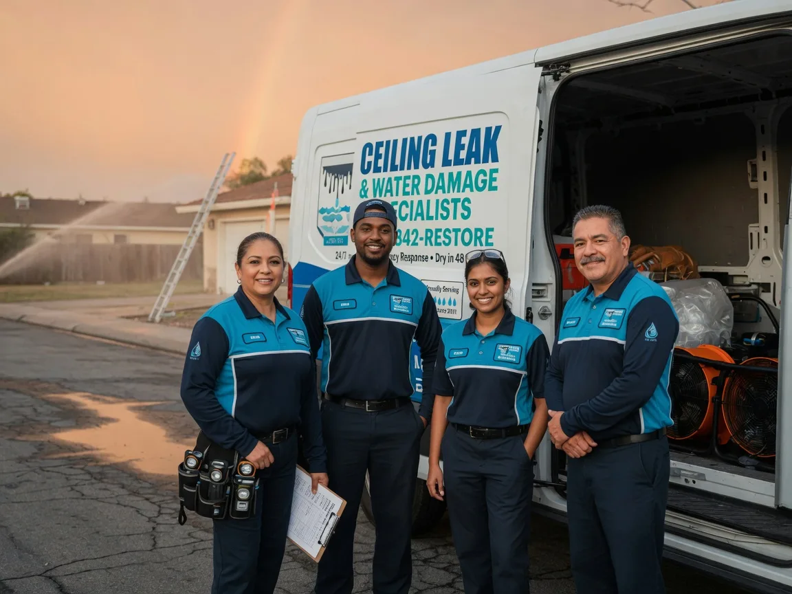 Ceiling Leak Cleanup company in Clay, WV